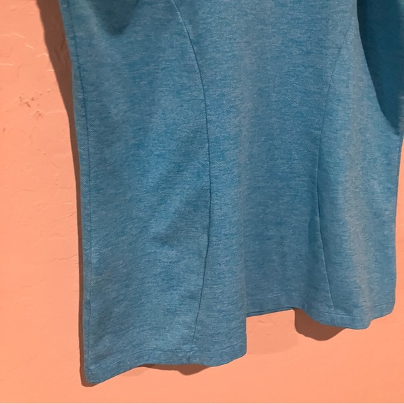 Nike Golf Women's Blue Turquoise Racer Back Sleeveless Polo Top Size Medium - Picture 10 of 12